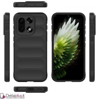 Magic Shield guminis dėklas - juodas (Oneplus 15)